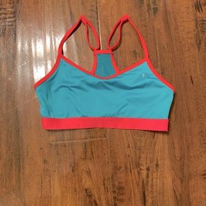 Danskin sports bra with adjustable straps